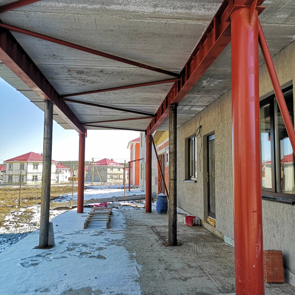 Обложка проекта: Веранда открытого типа 42 м2