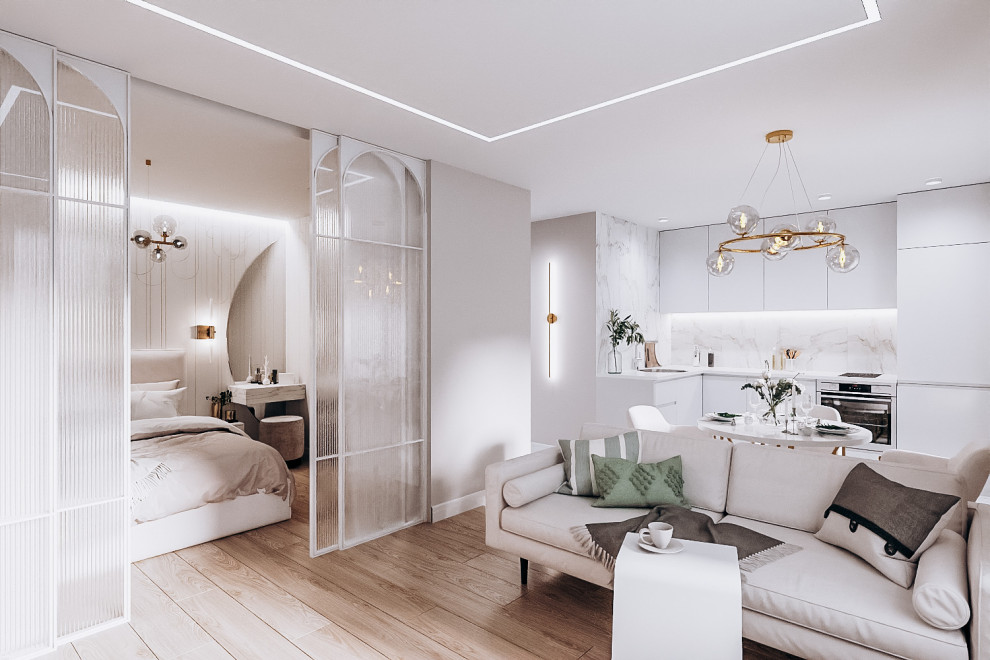 Маленькая квартира для молодой девушки-студентки