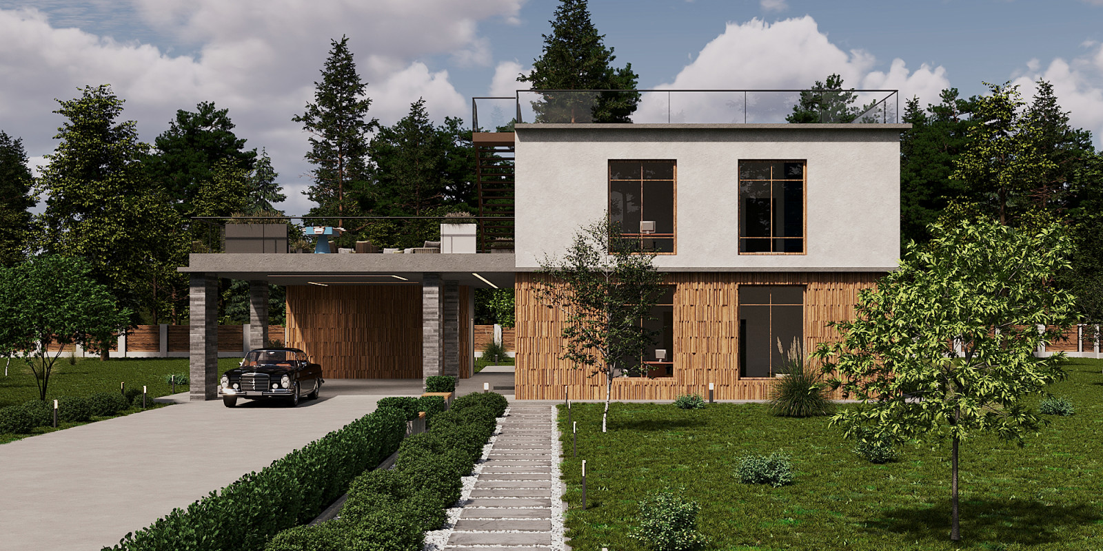 Suburban happiness