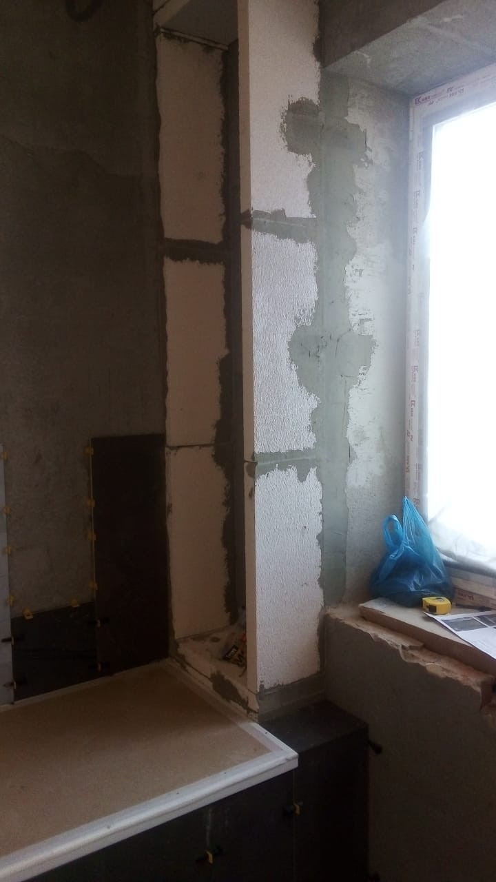 Ход стройки. Усадьба Шарапово. Дом.