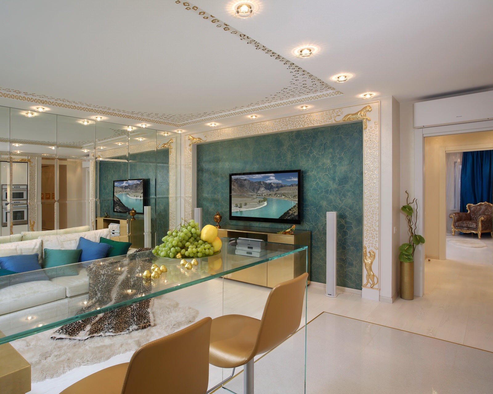 Обложка проекта: Квартира в стиле ар-деко. Анимализм и Густав Климт