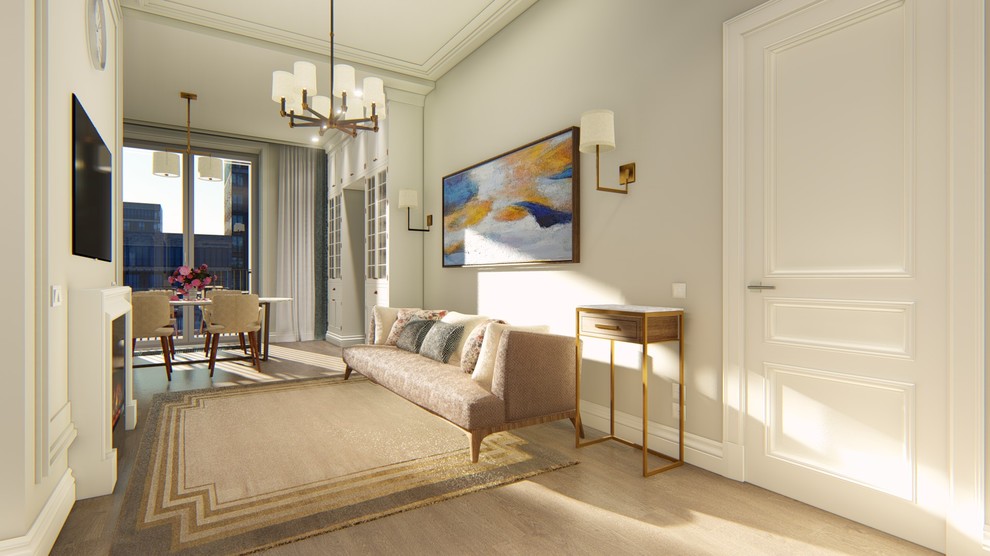 Обложка проекта: Современная классика в ЖК "Зиларт"