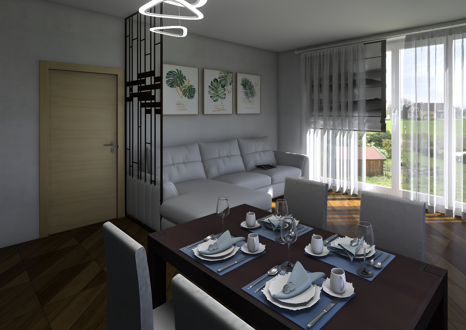 Эскизный проект планировки дома