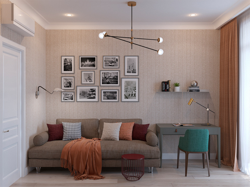 Дизайн проект квартиры на ул. Рогожский Вал в Москве, 135м2