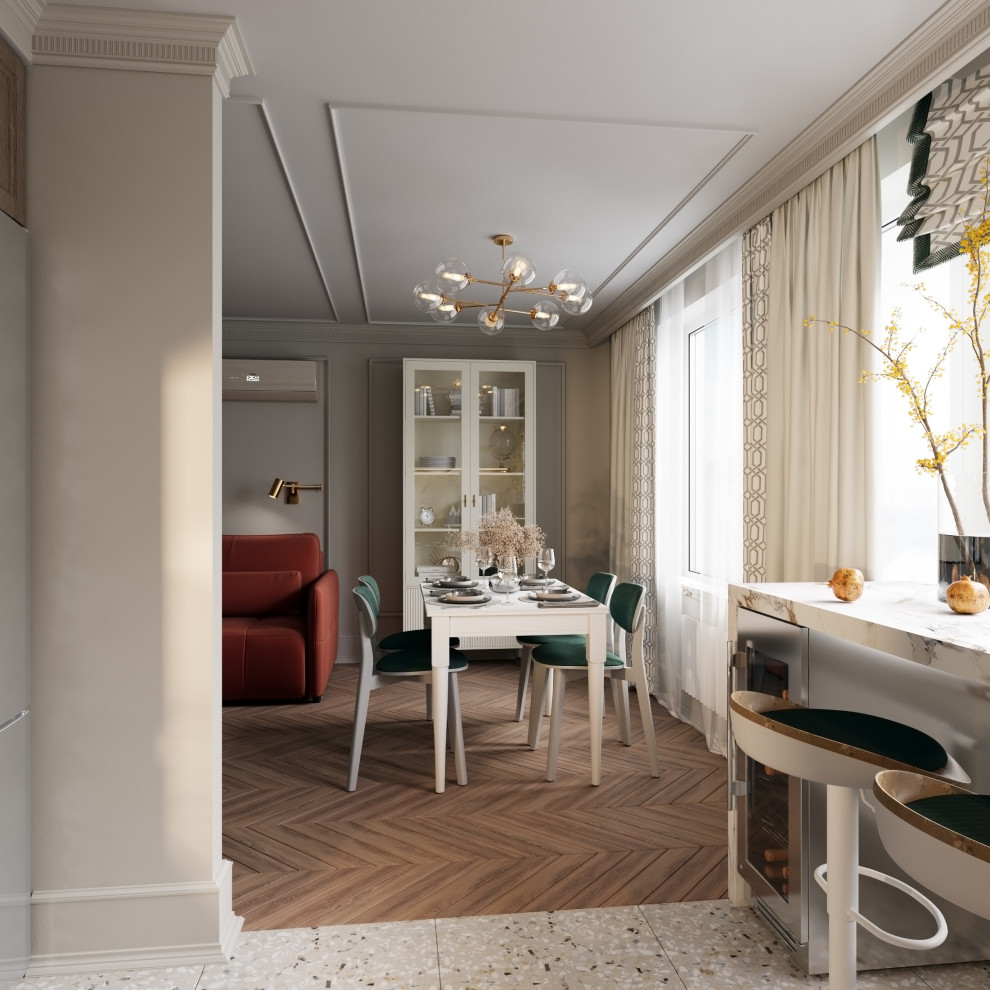 Трехкомнатная квартира в панельном доме