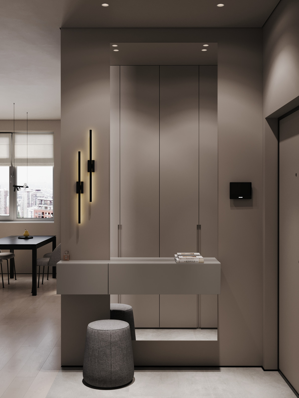 ЖК ID-Kudrovo, лаконичный интерьер в концепции минимализм