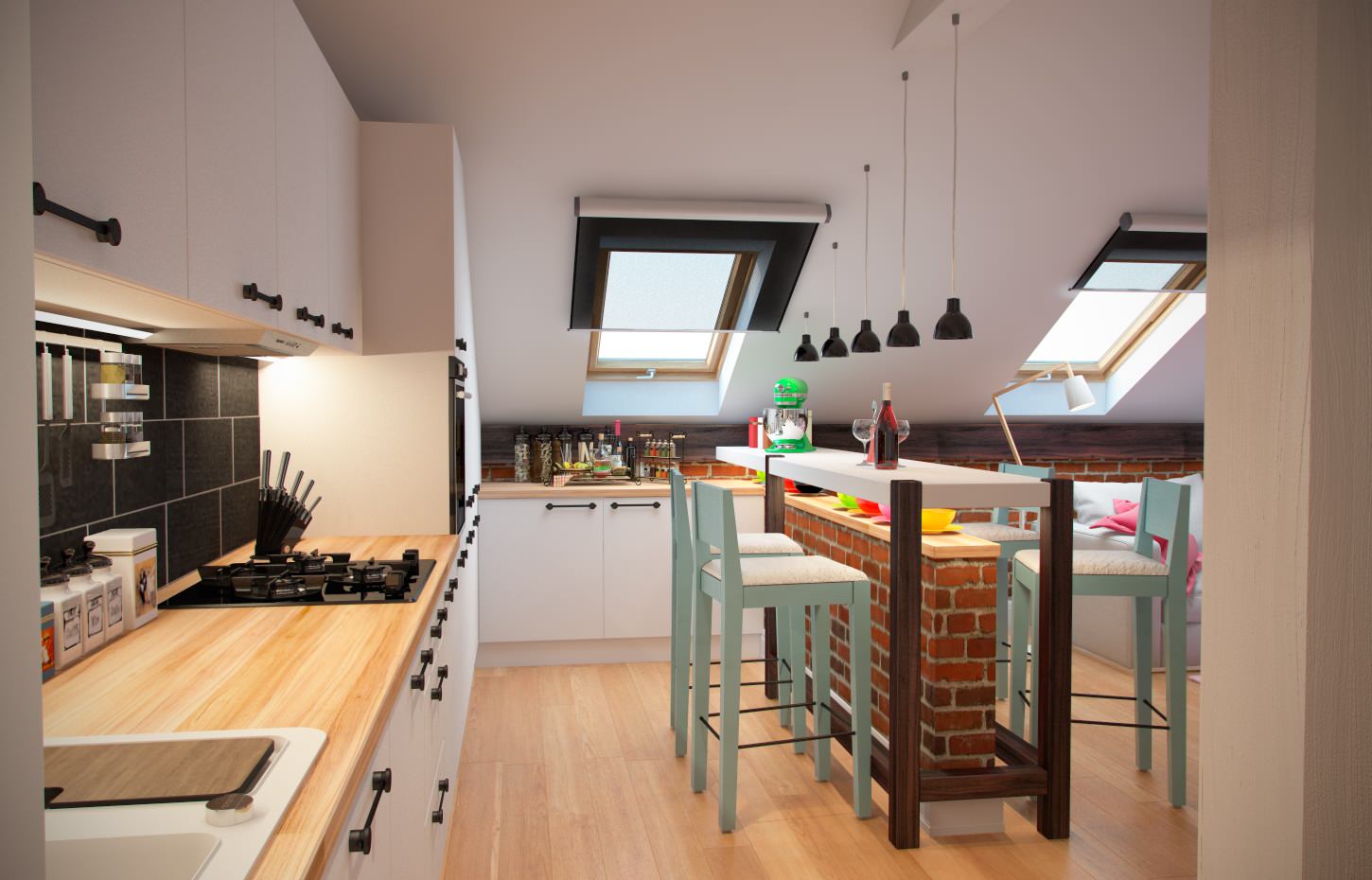 Обложка проекта: Мансарда, студия