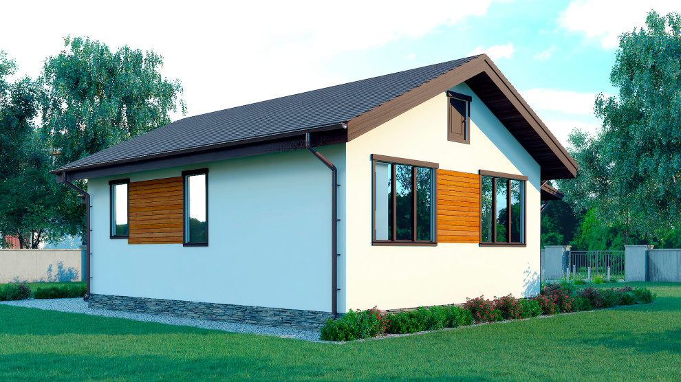 Обложка проекта: Каркасный дом, проект 16СБ01-ДО-8X9-85