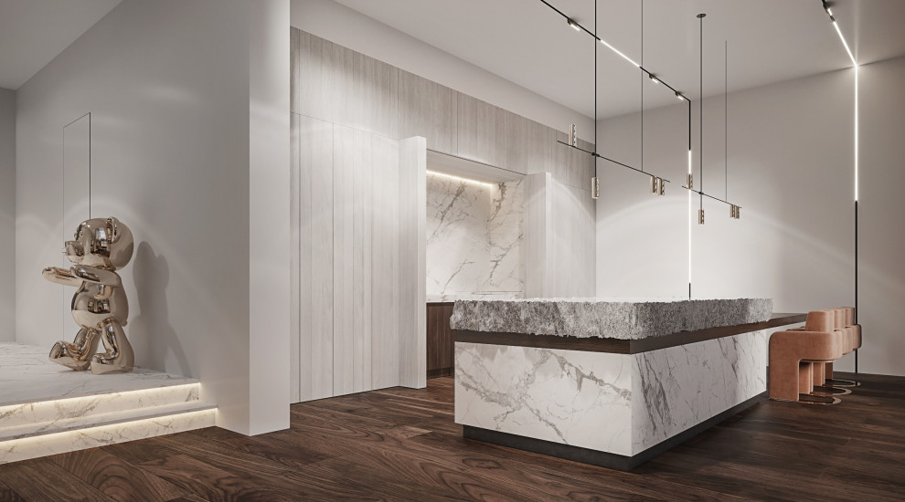 Комфортная студия в современном стиле 150м2