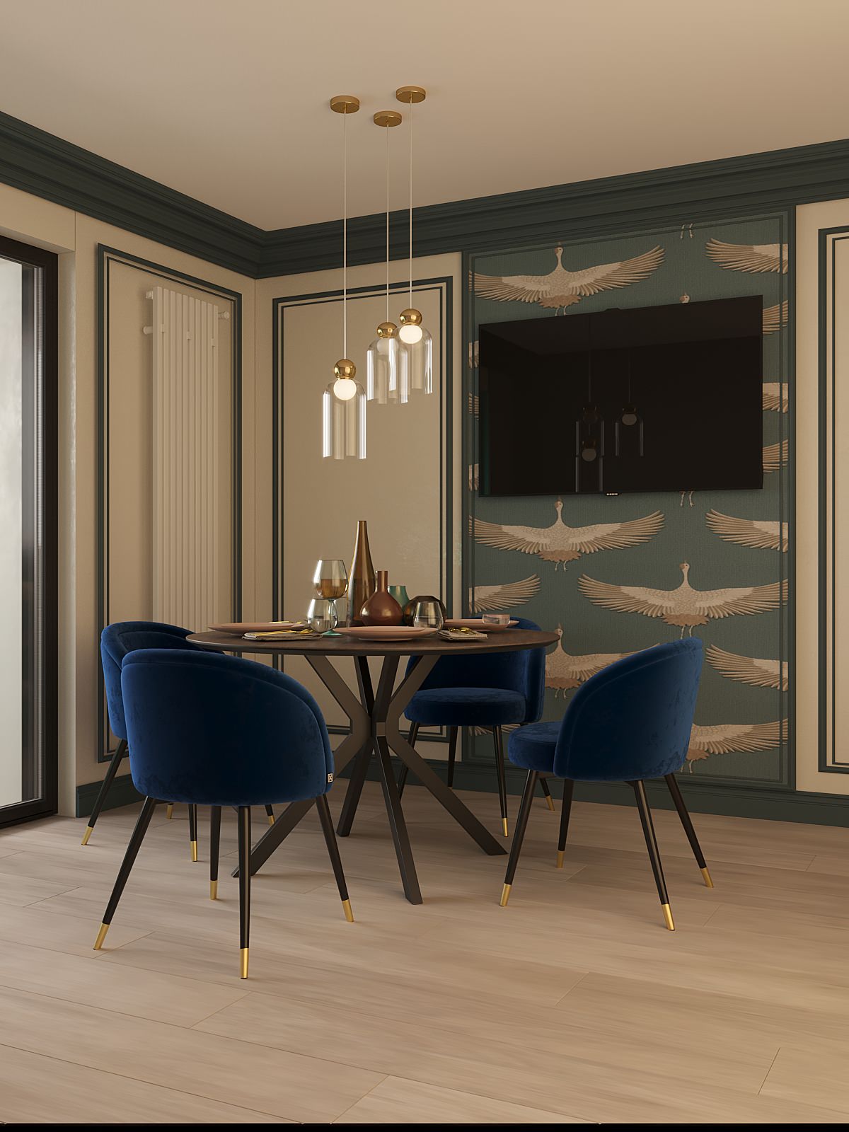 Обложка проекта: Кухня из проекта "Рай цвета грозового неба"