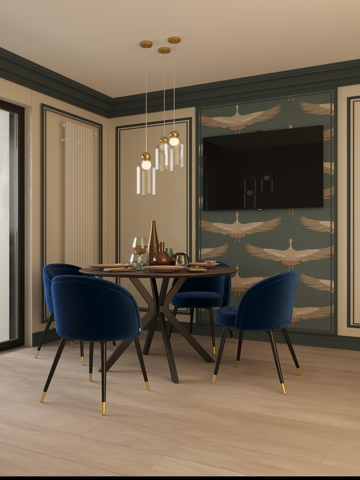 Обложка проекта: Кухня из проекта "Рай цвета грозового неба"