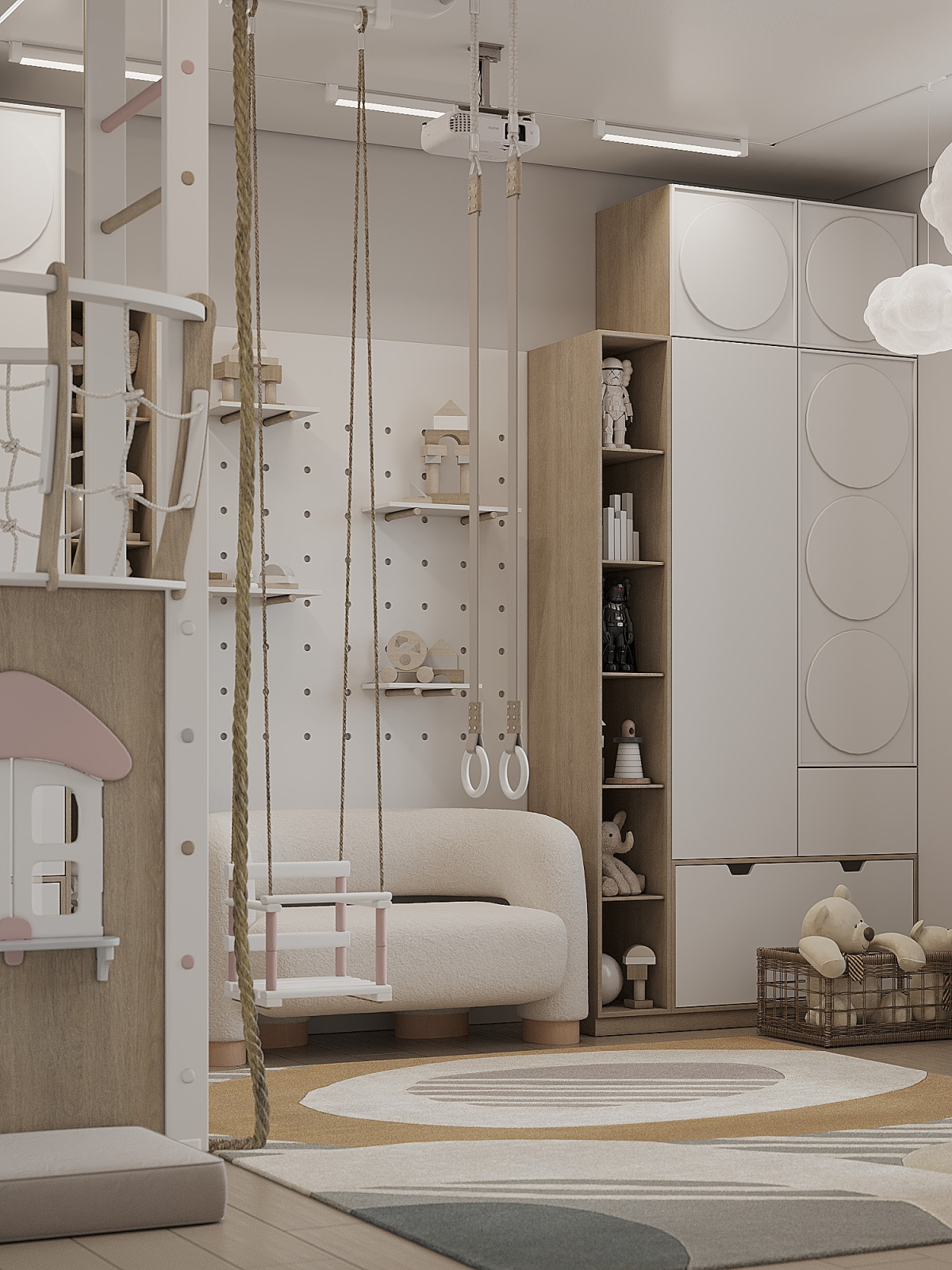 Дизайн проект игровой комнаты