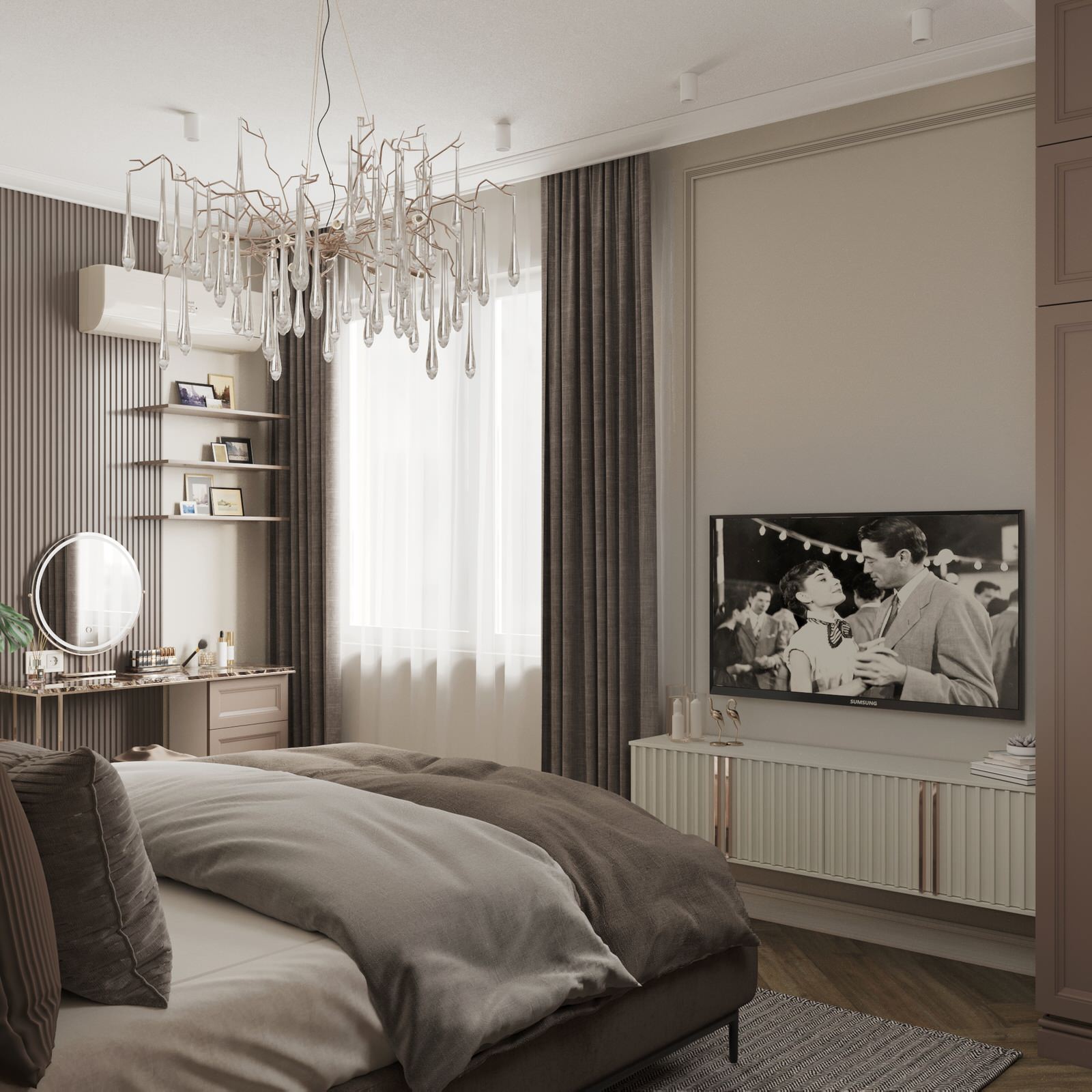 Обложка проекта: Квартира в стиле современной классики