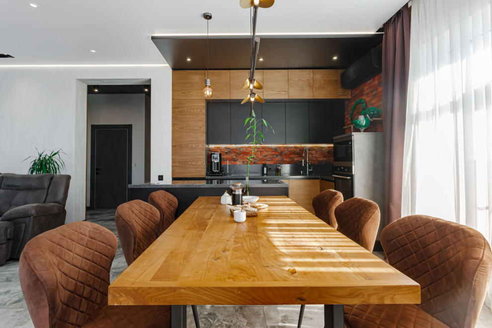 Ремонт кухни-гостиной