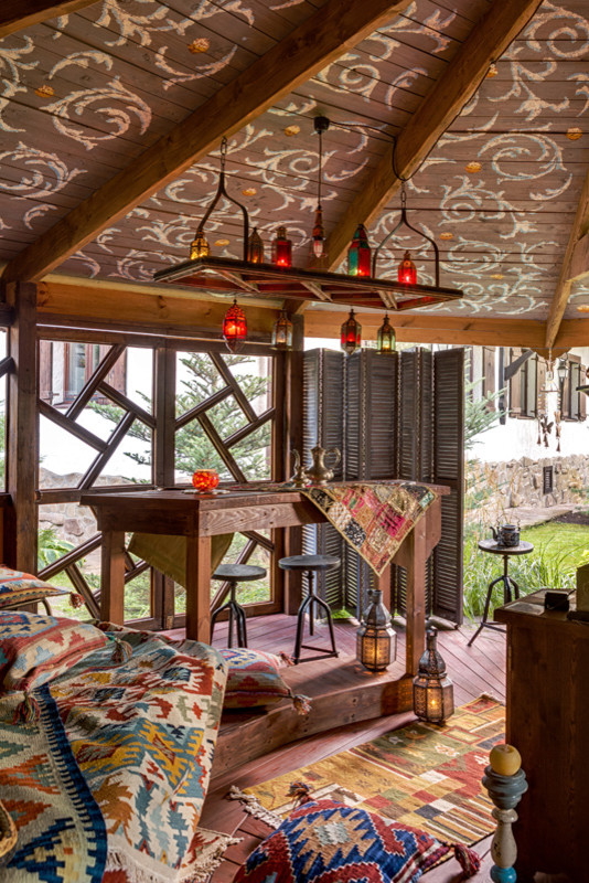 Круглая беседка