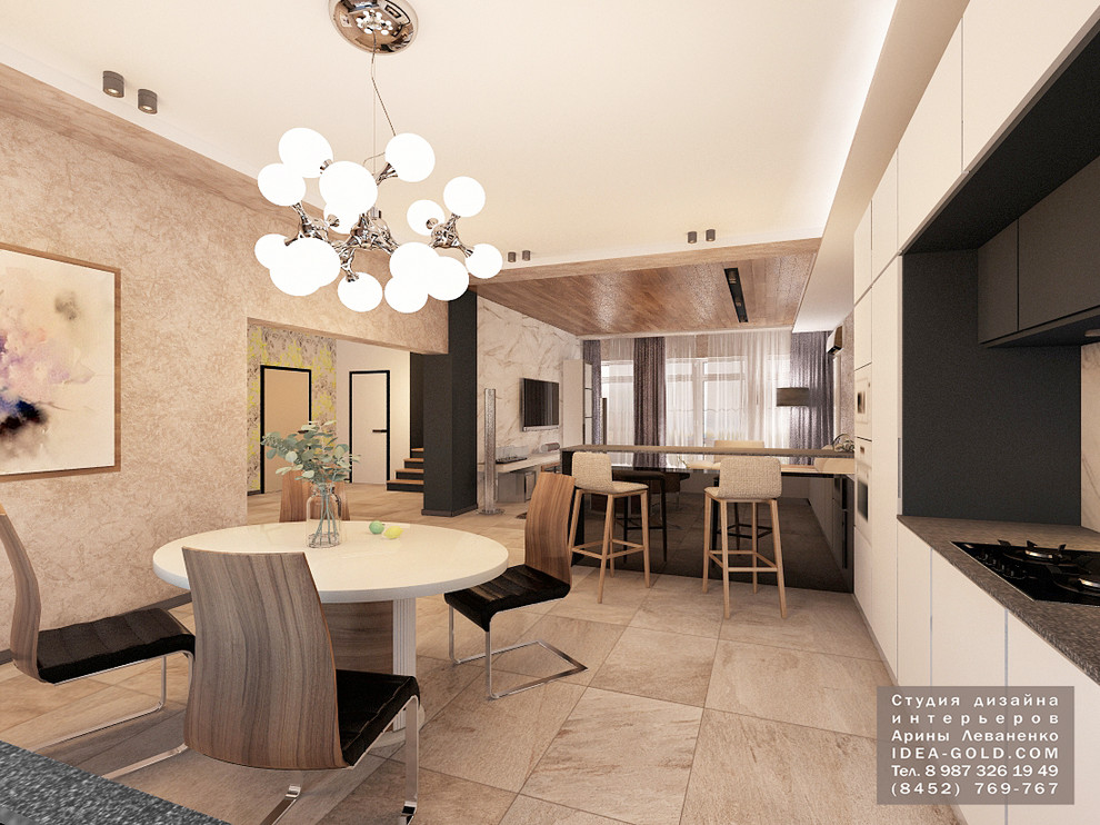 Загородный дом "Контрастные черты"