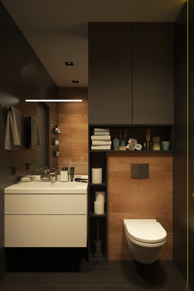 Дизайн однокомнатной квартиры 40м2 для холостяка