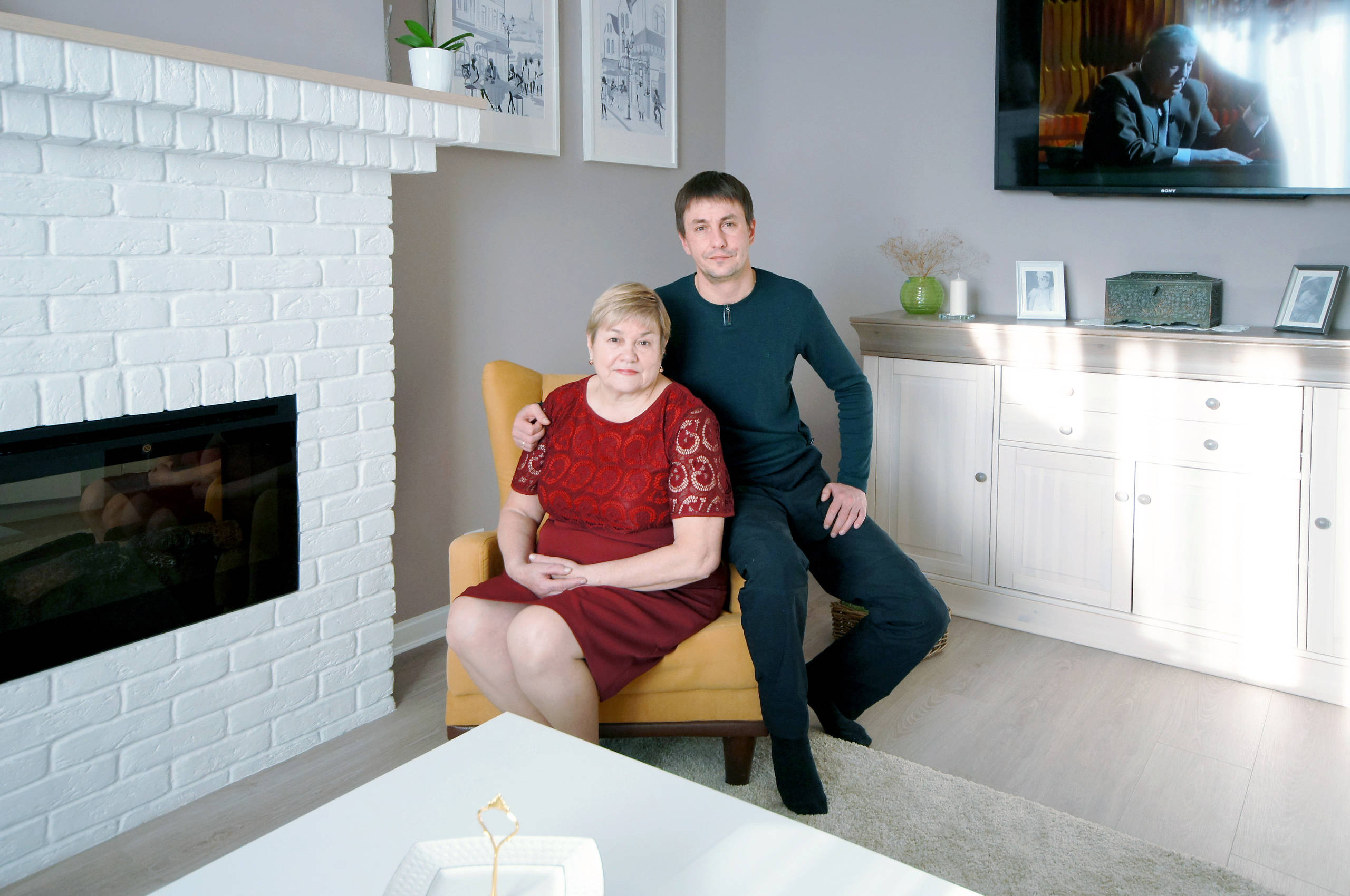 В гостях: Подарок для мамы и бирюзовый буфет в Димитровграде