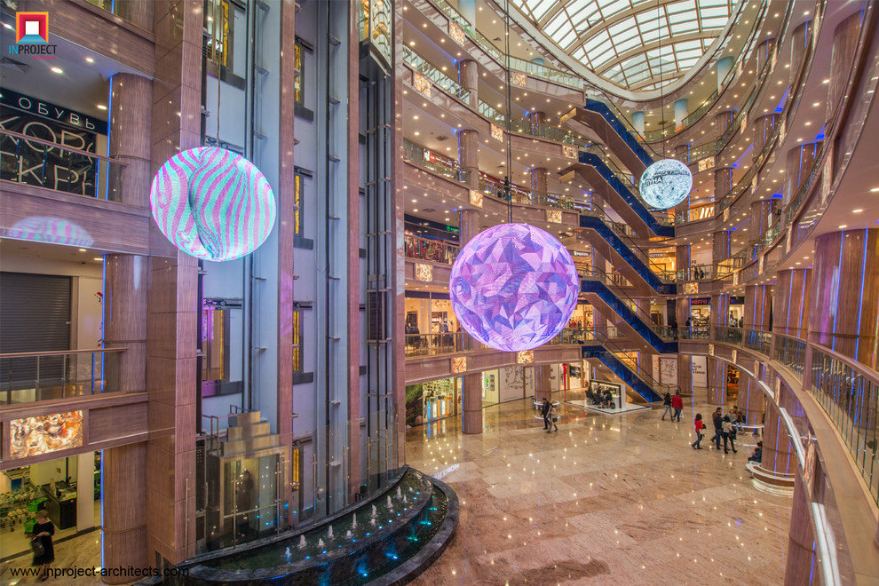 Концепция интерьеров ТРЦ "РИО" на Ленинском проспекте