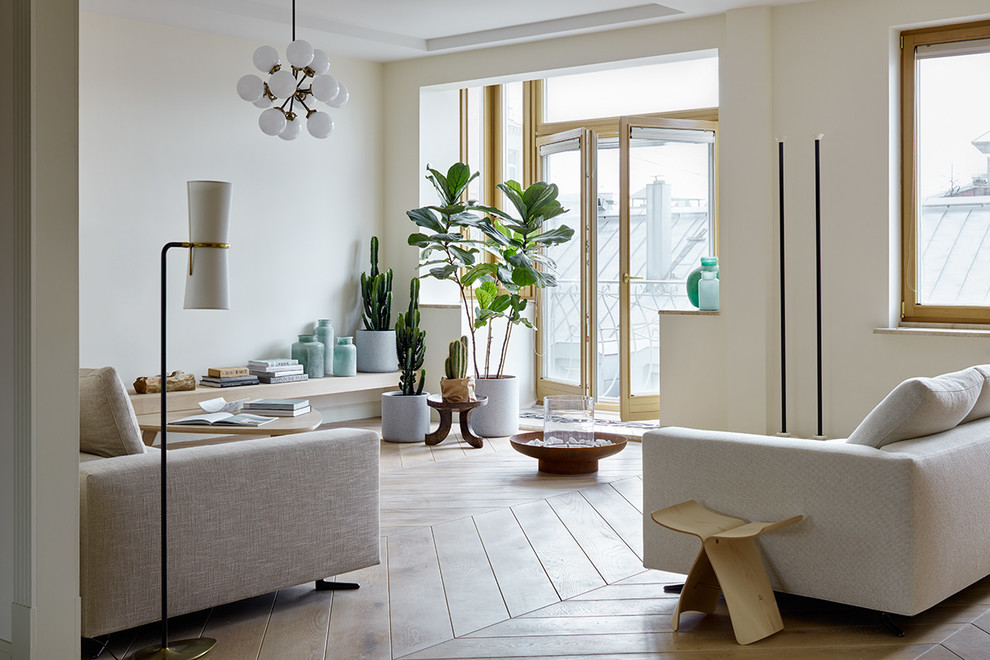 Квартира на Патриарших прудах, 126 м²