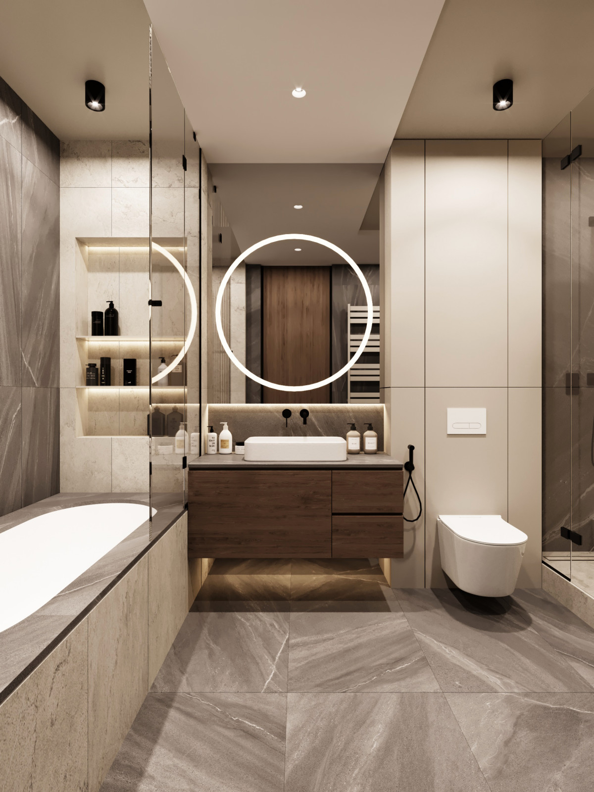 Проект интерьера квартиры в ЖК Imperial в г. Уфа