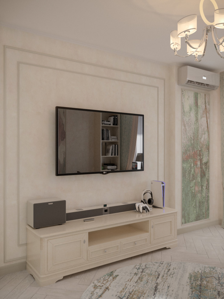 Трехкомнатная квартира в классическом стиле