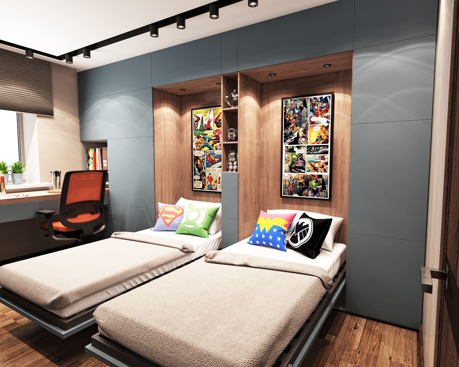 Дизайн квартиры в современном стиле.