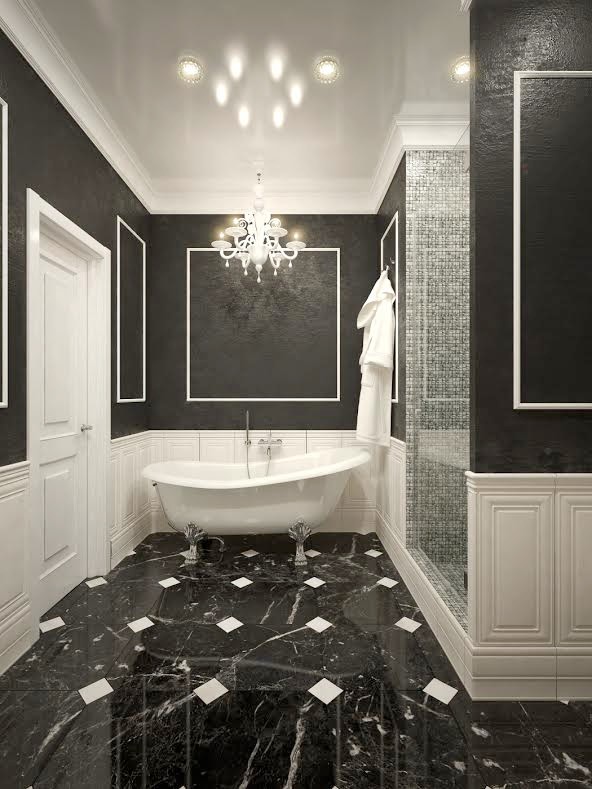 Квартира в современном классическом стиле