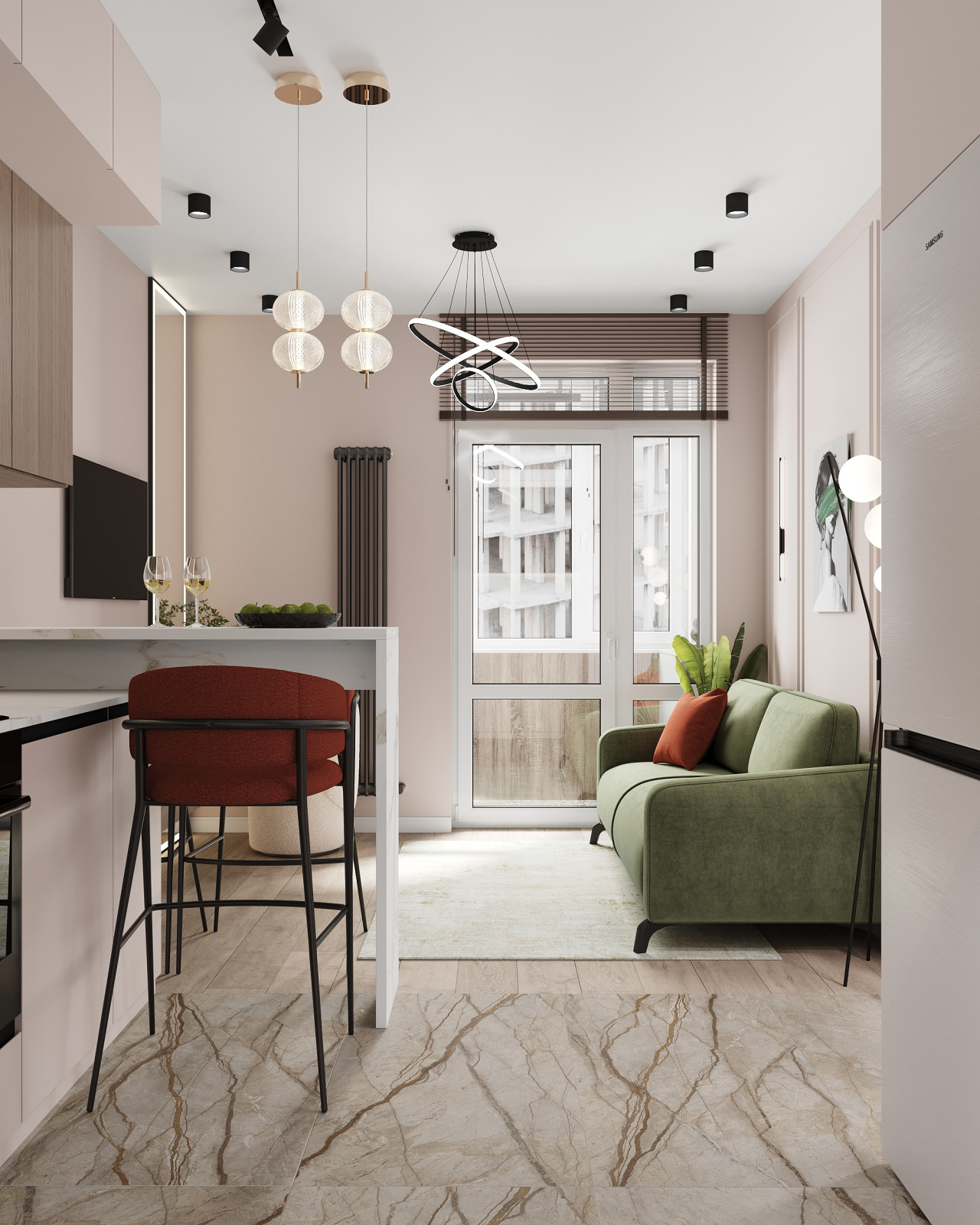 Дизайн квартиры ЖК "Пряничная слобода"