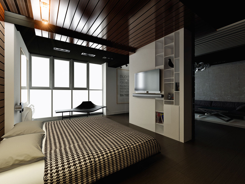 Обложка проекта: ИНТЕРЬЕР ОДНОКОМНАТНОЙ КВАРТИРЫ В ЖК «АДМИРАЛЬСКИЙ»