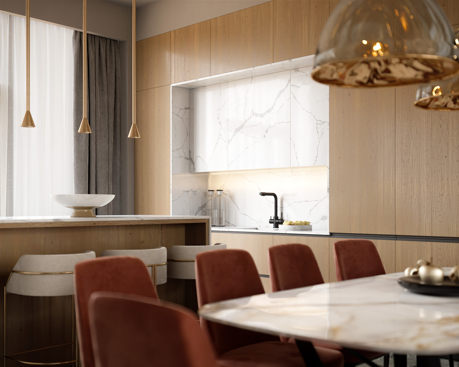 Столовая-кухня. Детали