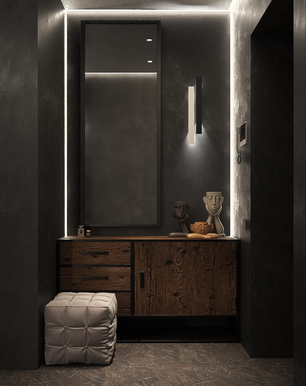 Брутальная двушка для холостяка