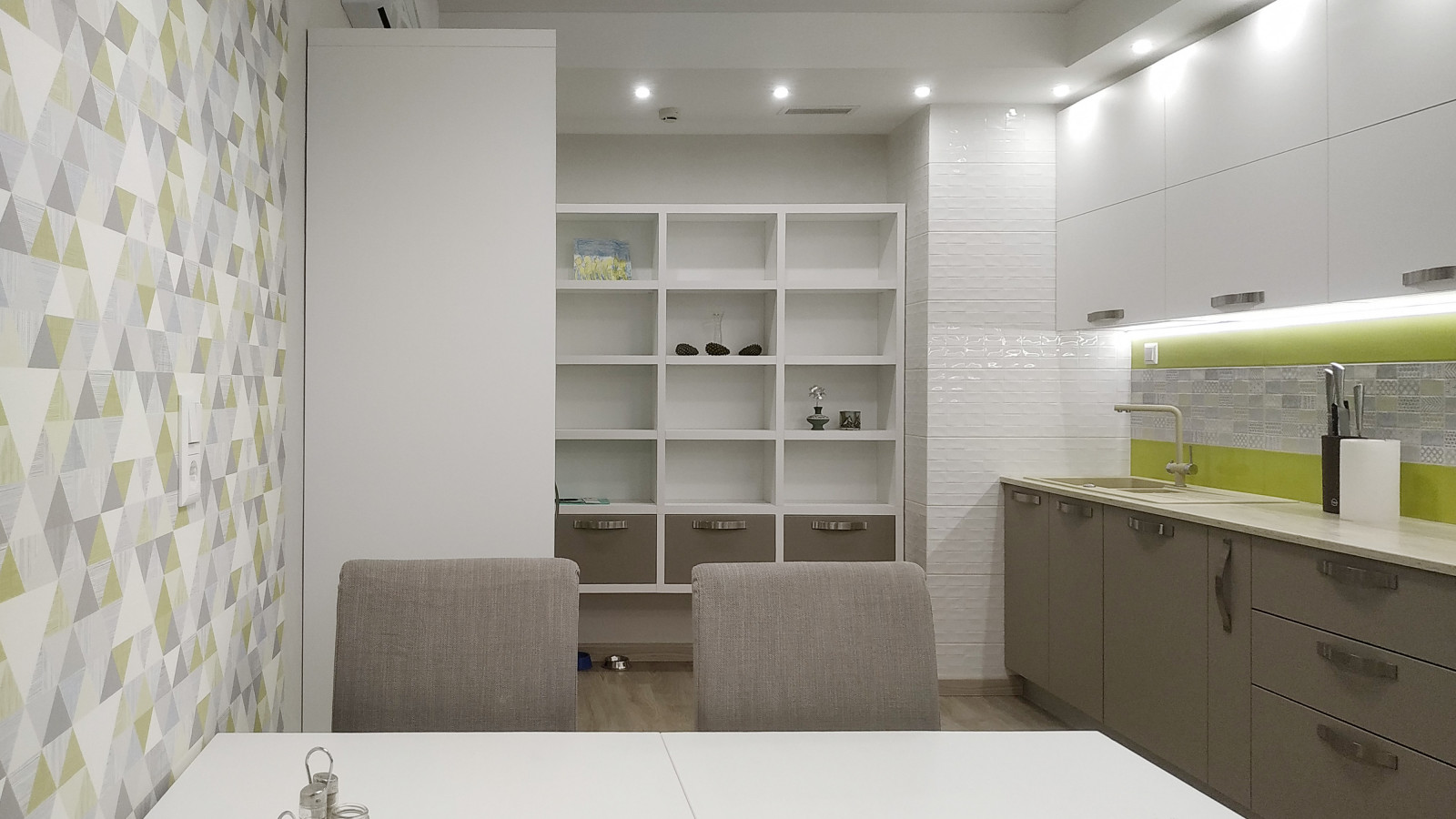 Обложка проекта: Кухня в проекте "Скай-Форт, Москва"