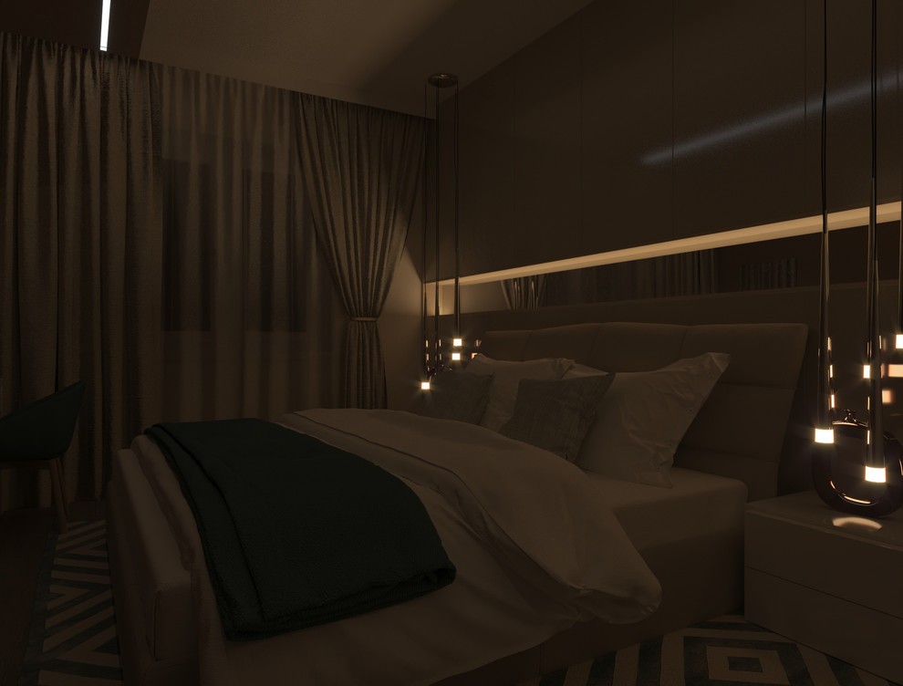 Проект трехкомнатной квартиры ул. Балмочных, г. Липецк