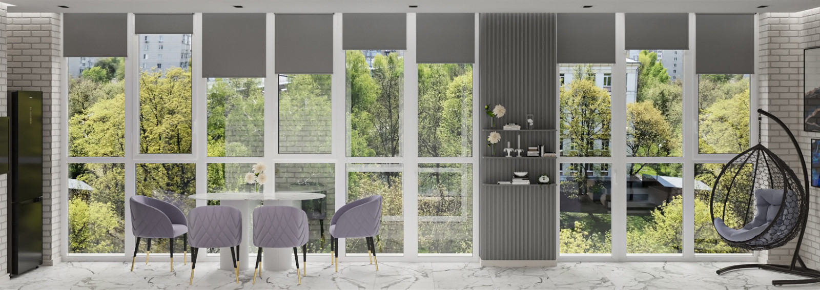 Двухуровневая квартира на Западном.