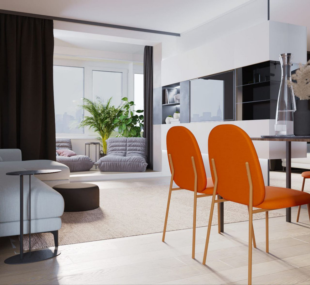 Обложка проекта: 4х комнатная квартира в заречном