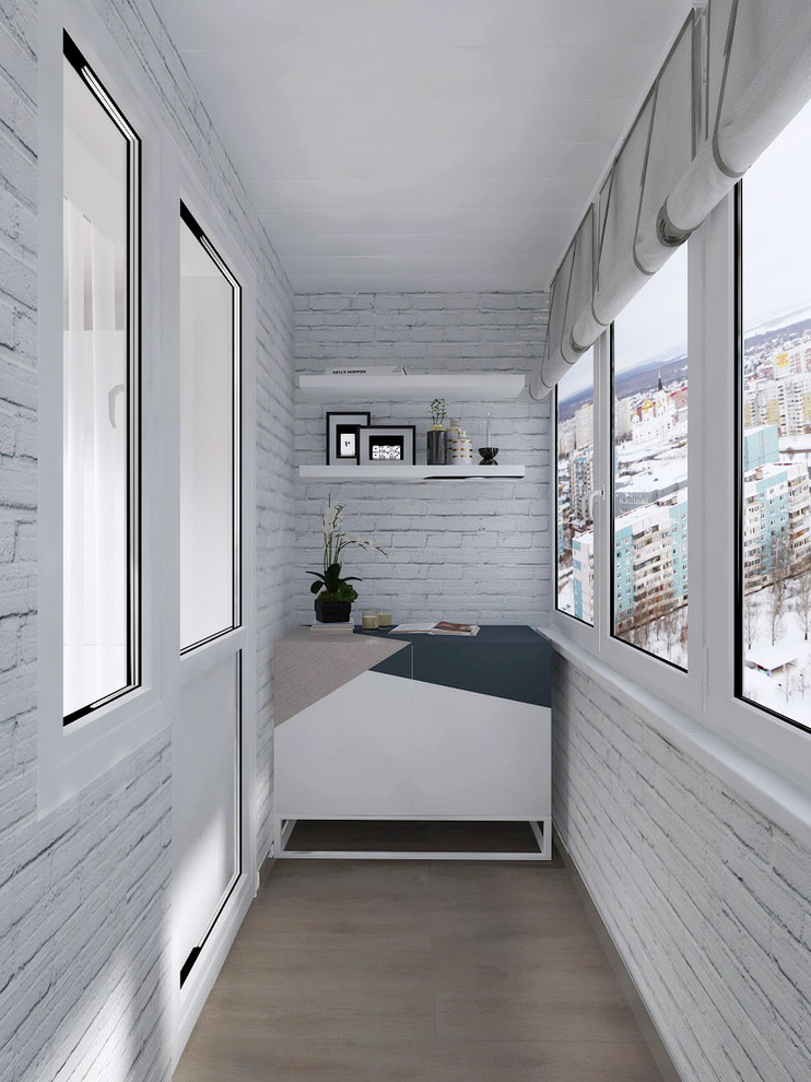 в облаках...