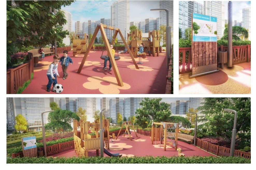 прилегающая территория ЖК