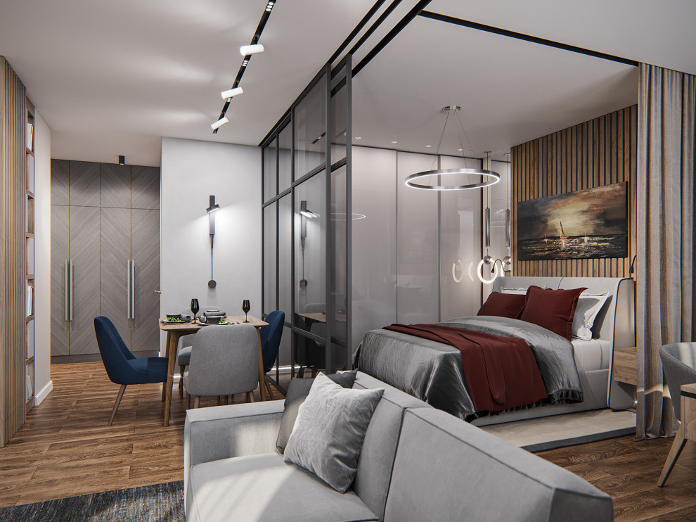 Современная квартира для молодого человека