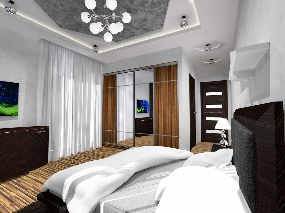 Беверли Хиллз - Лос Анджелес. Дизайн интерьера в современном стиле.