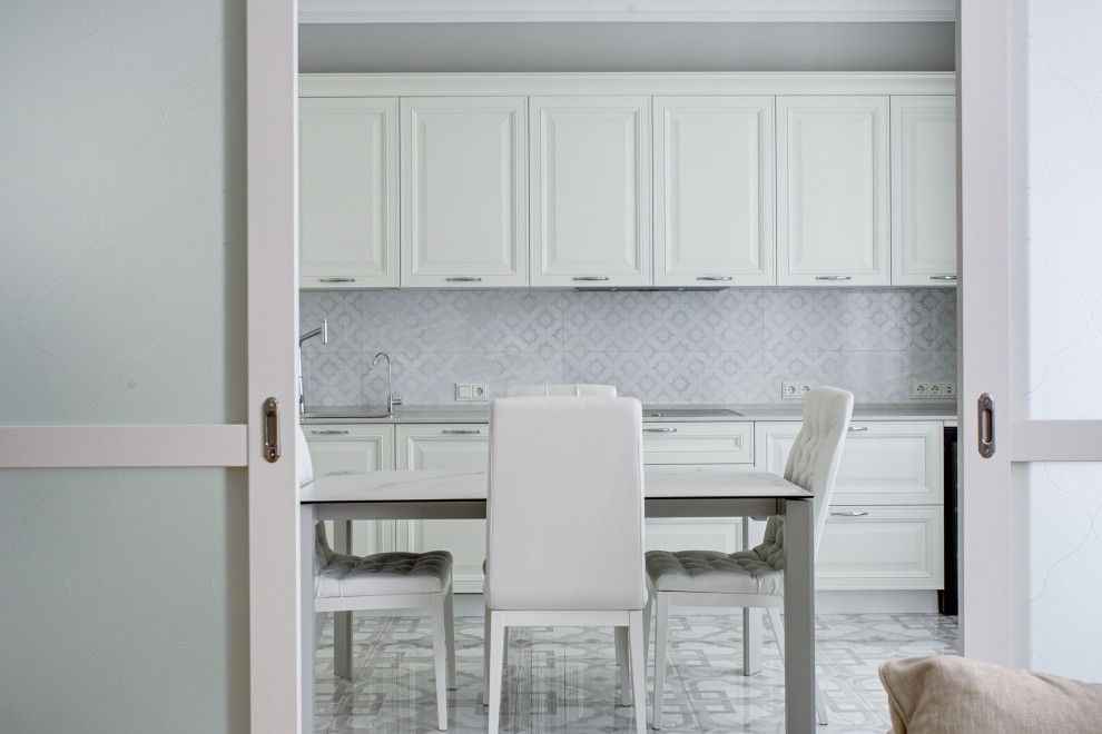 "СОВРЕМЕННАЯ ЕВРОПЕЙСКАЯ КЛАССИКА", ДИЗАЙН-ПРОЕКТ В 3-Х КОМНАТНОЙ КВАРТИРЕ 117 М