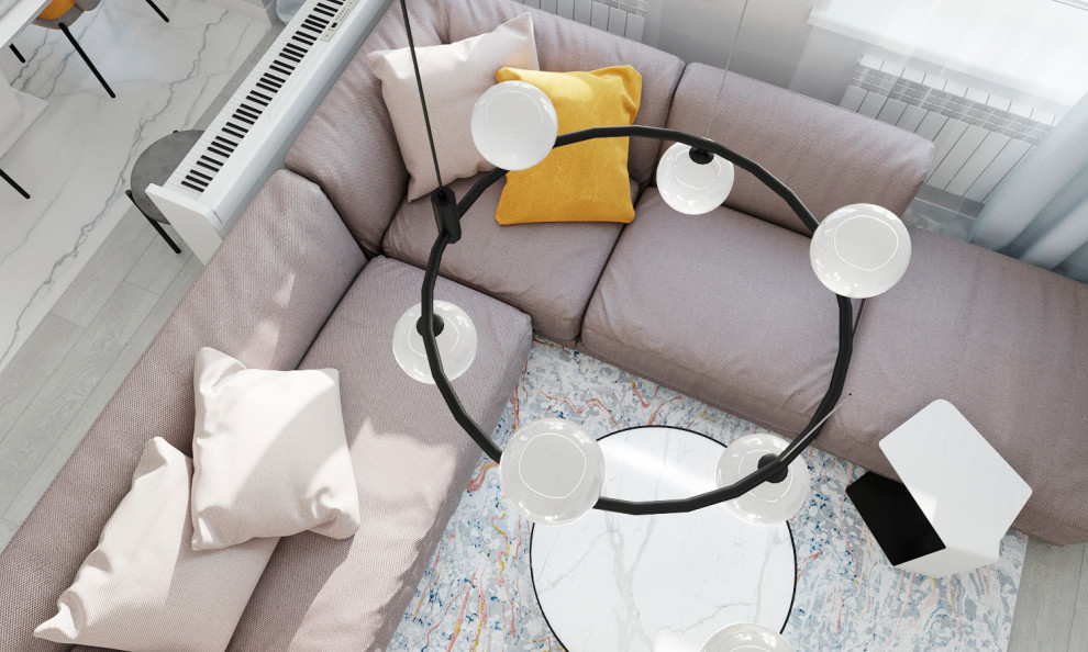 Светлая большая квартира