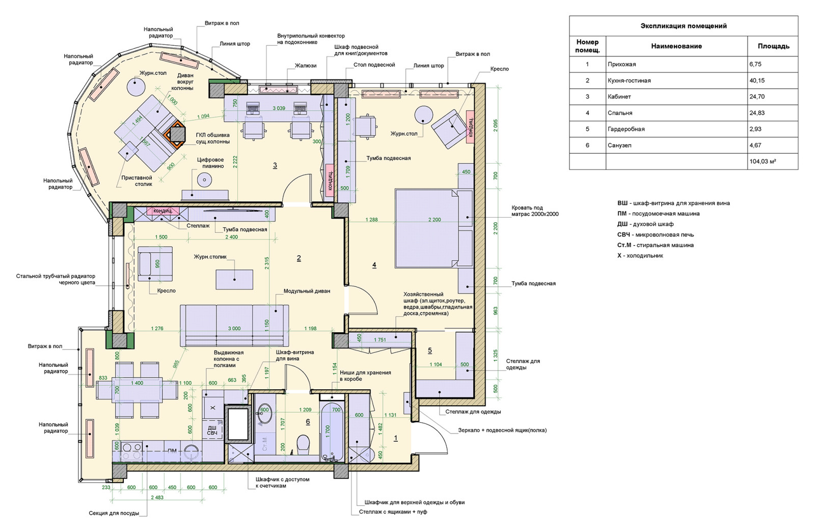 Планировочное решение