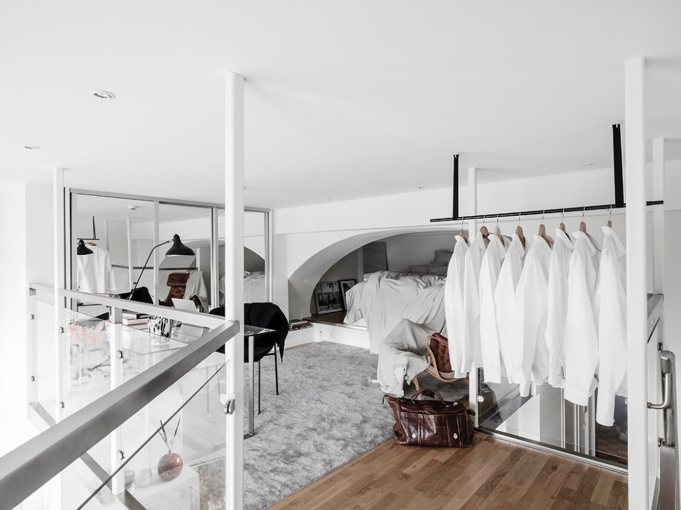 Двухэтажная студия дизайнерский ремонт