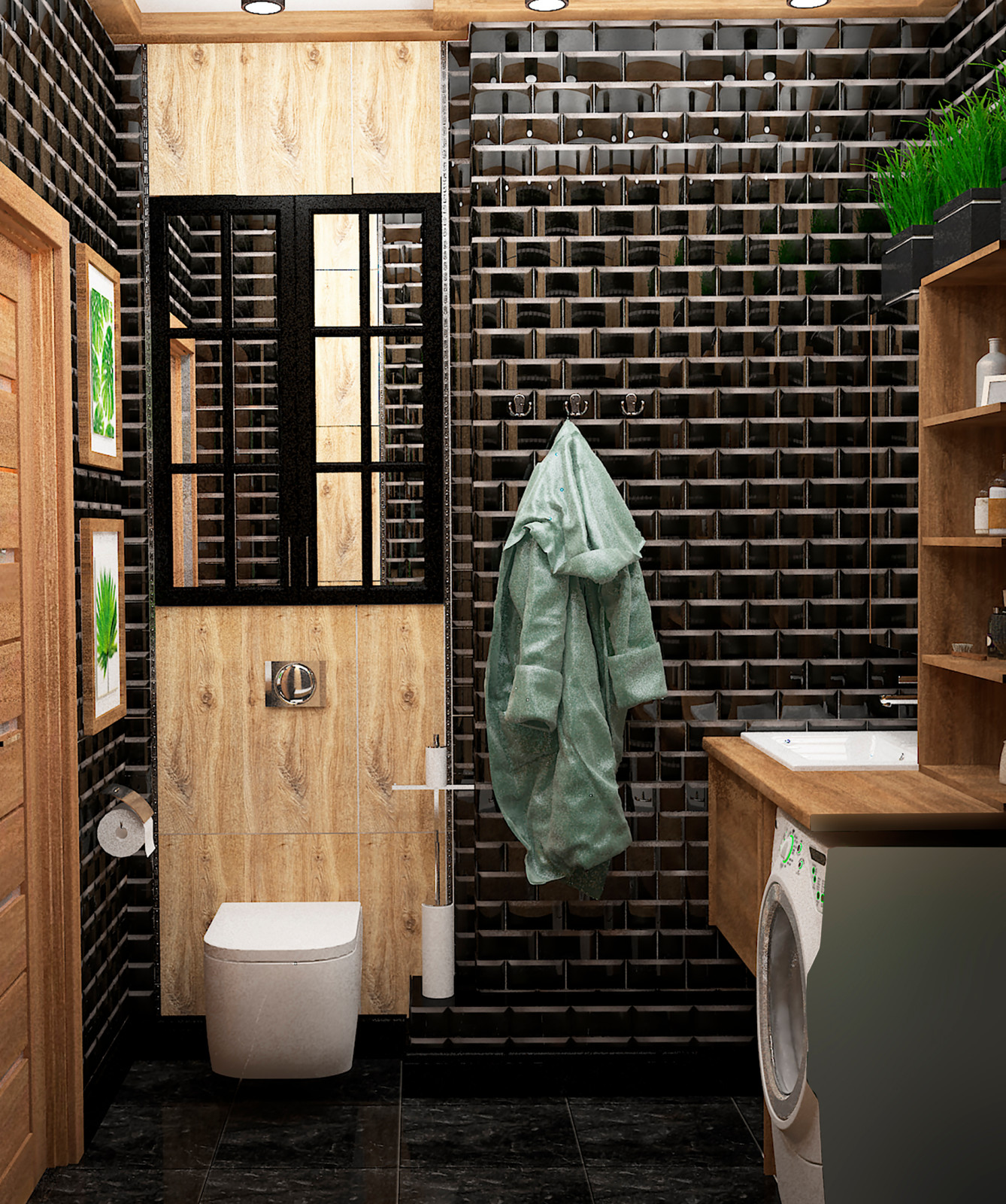 Малогабаритная квартира в стиле лофт