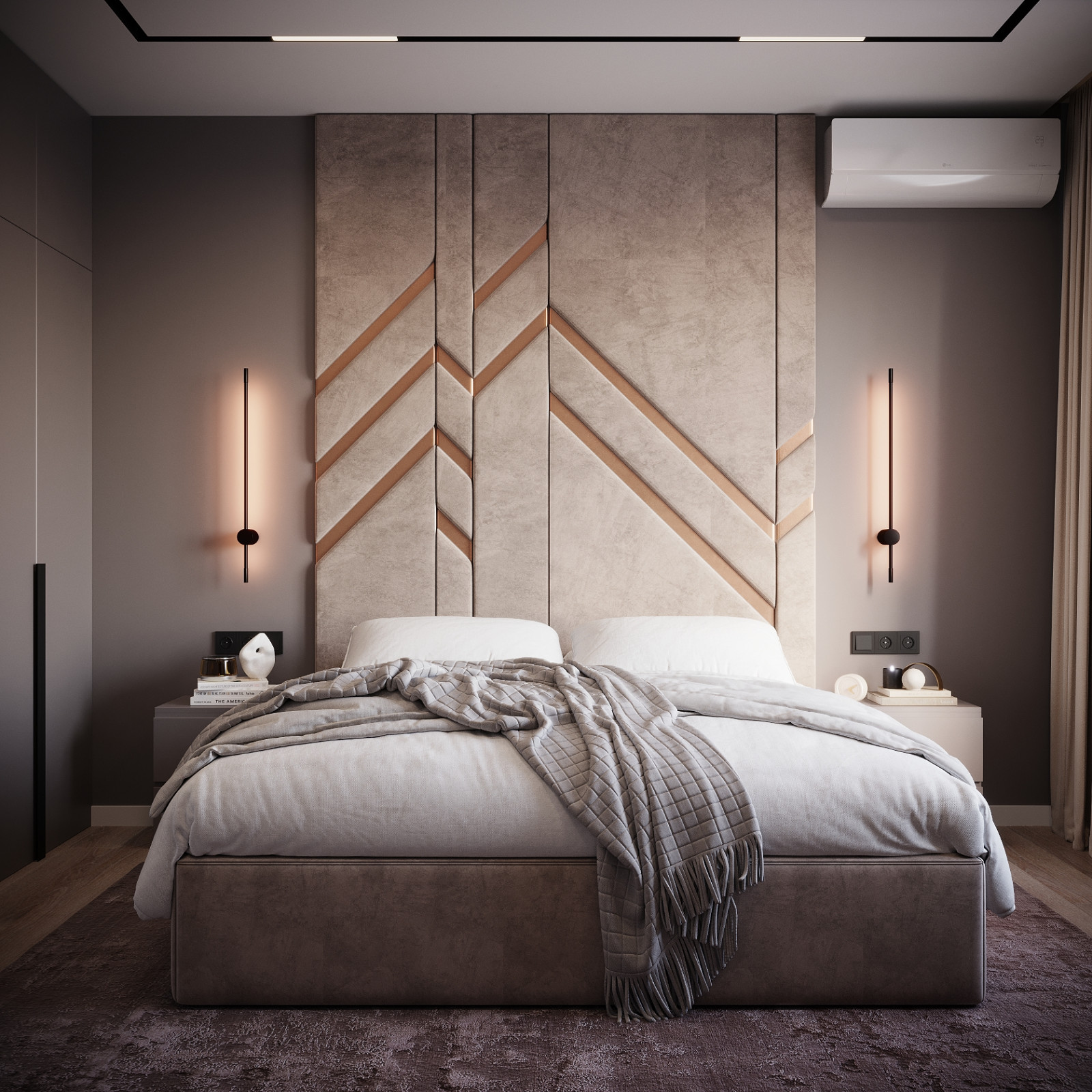 Интерьер трехкомнатной квартиры в стиле Неоклассика