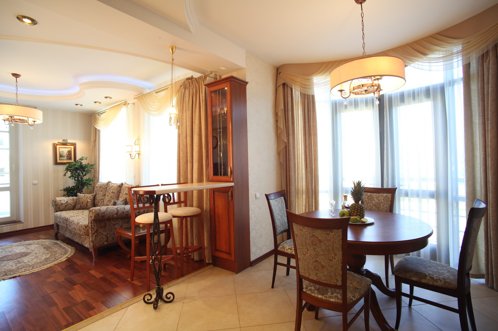 Интерьер квартиры ЖК «Янтарный берег»