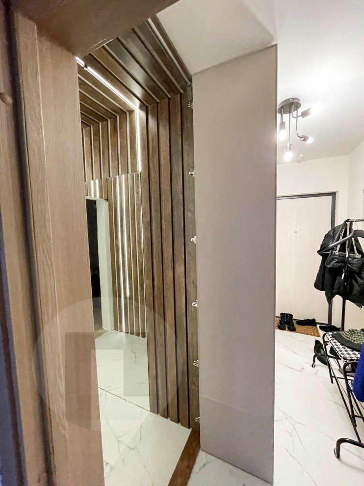 Шкаф в прихожую c потайным входом в комнату