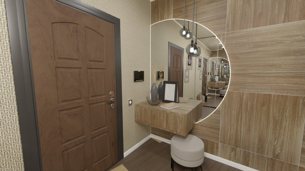 Дизайн проект прихожей-коридора