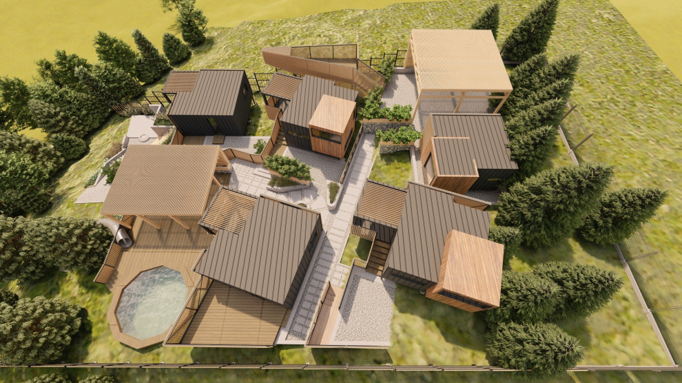 Laspodis. Проект глэмпинга на южном берегу Крыма